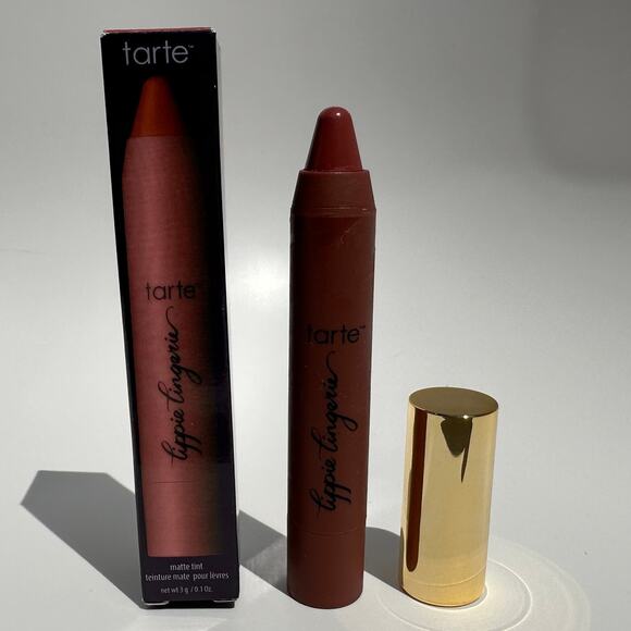 Tarte Lippie Lingerie Pure Matte Lipsurgence Tint Lipstick BNIB 3g 0.1 oz Rare - Picture 2 of 13